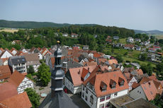 Blick auf Naumburg (Foto: Karl-Franz Thiede)